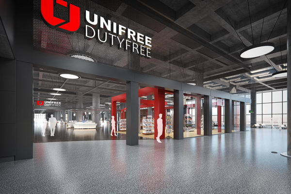 Dalaman Havalimanı - UniFree Duty Free - Mimari Görselleştirme